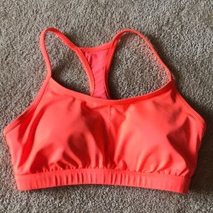 NWOT Reebok Neon Orange Sports Bra